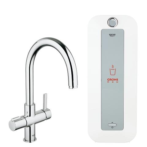 GROHE Red Duo Faucet and combi-boiler (8 liters)