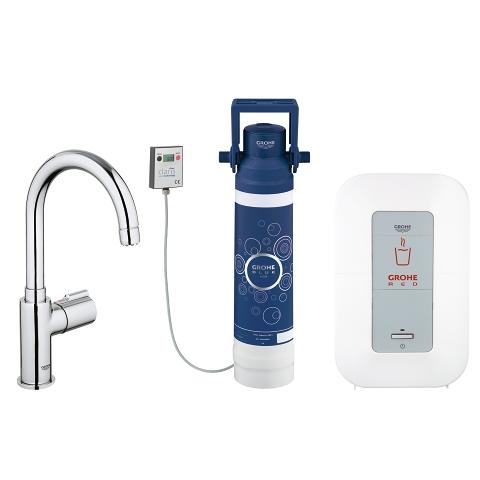GROHE Red Mono Pillar tap and single-boiler (4 liters)