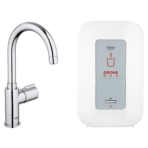 GROHE Red Mono Pillar tap and single-boiler (4 liters)