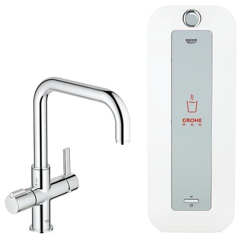 GROHE Red Duo Faucet and combi-boiler (8 liter)