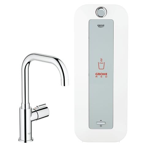 GROHE Red Mono Pillar tap and combi-boiler (8 liters)