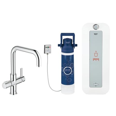 GROHE Red Duo Faucet and combi-boiler (8 liter)