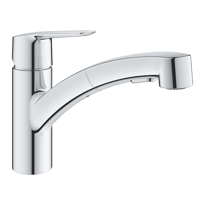 Start - Kitchen Tap Low Spout with Dual Spray - Chrome 1