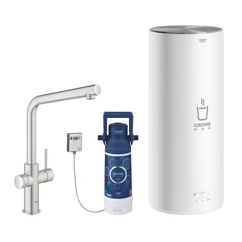 GROHE Red Duo Faucet and L size boiler
