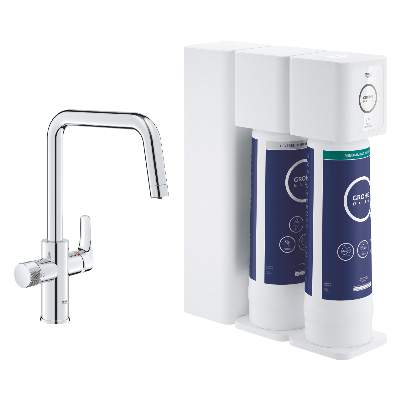 GROHE Blue Pure Eurosmart Starter Kit mit Umkehrosmose Filter und ...