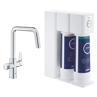 GROHE Blue Pure Eurosmart Starter kit with reverse osmosis mineralization filter