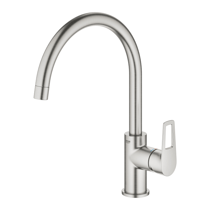 Start Loop - Kitchen Tap C-Spout  - Supersteel 2