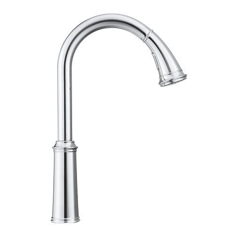 Gloucester - Kitchen Tap C-Spout with Dual Spray - Chrome 2