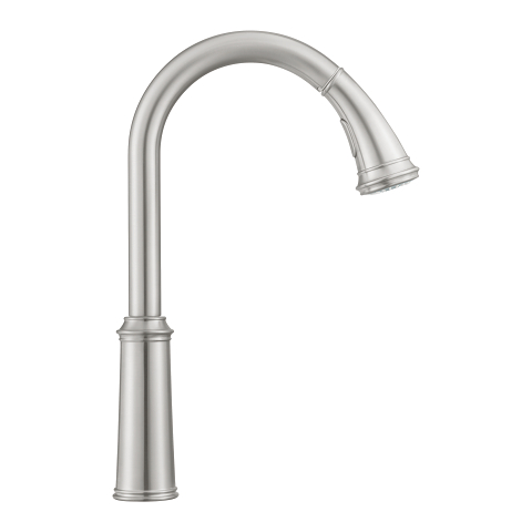 Gloucester - Kitchen Tap C-Spout with Dual Spray - Supersteel 2