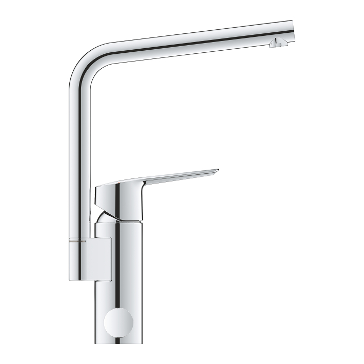 Start - Kitchen Tap L-Spout with Shut-off Valve FI - Chrome 2