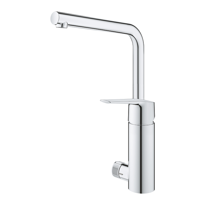 Start - Kitchen Tap L-Spout with Shut-off Valve FI - Chrome 3