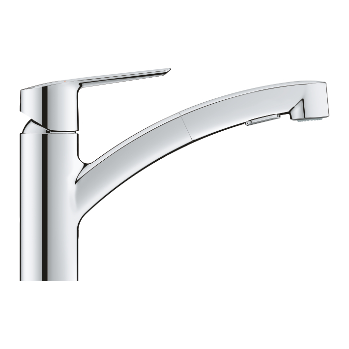 Start - Kitchen Tap Low Spout with Dual Spray - Chrome 2