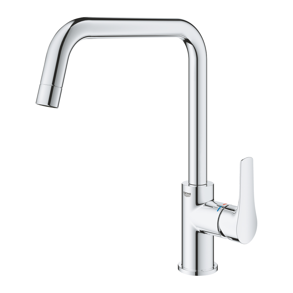 Miscelatore Monocomando GROHE Quickfix Start Per Lavello - Bocca Girevole, Installazione Semplice, Cromo - Foto 8