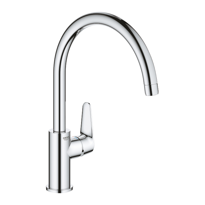 GROHE BauCurve Single-lever sink mixer 1/2″ | GROHE