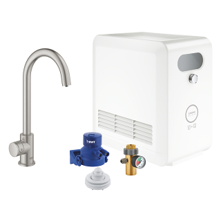 GROHE Blue Professional C-spout kit with Mono tap