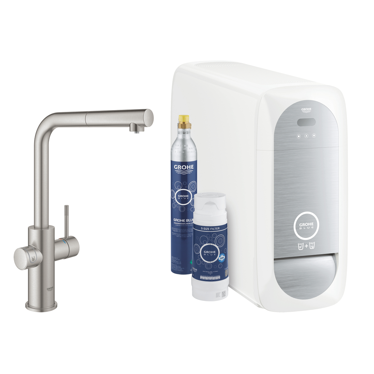 GROHE Blue Home Starter kit caño en L | GROHE