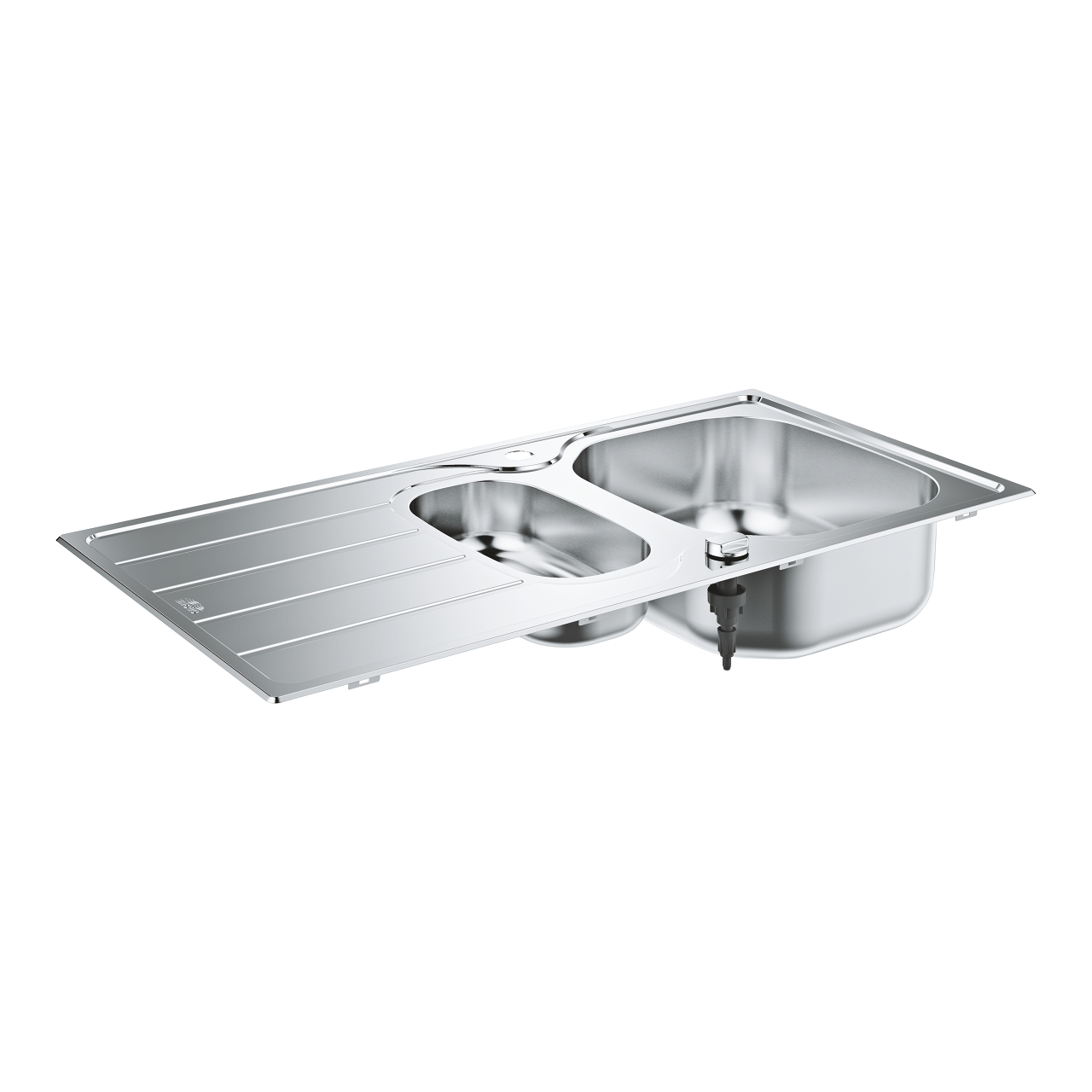 K200 Stainless steel sink with drainer GROHE