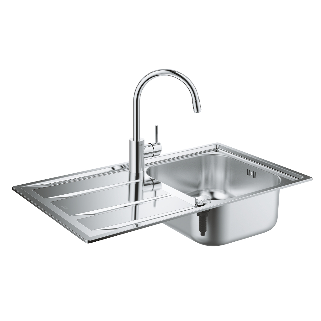 Concetto Kitchen sink and tap bundle GROHE