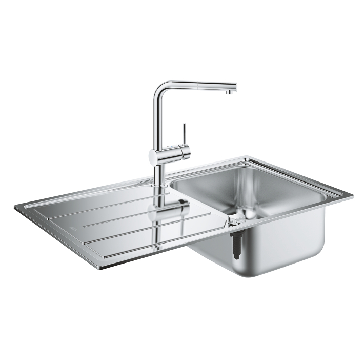 Minta Kitchen sink and tap bundle GROHE