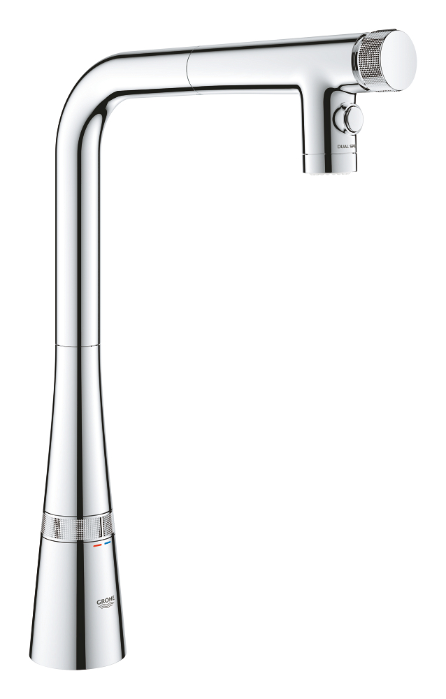 Sink mixer with SmartControl