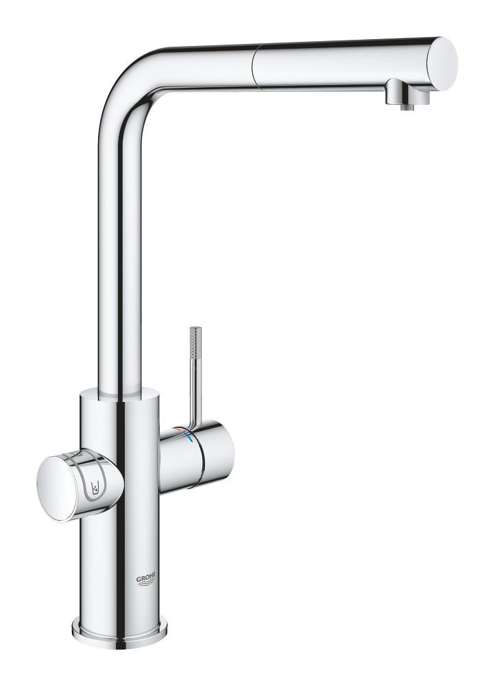 Rubinetto Grohe Blue Professional Con Doccetta Estraibile: Acqua Filtrata E Frizzante Direttamente Dal Rubinetto!