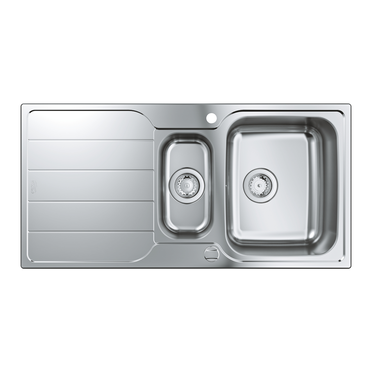 K500 Stainless Steel Sink with Drainer GROHE