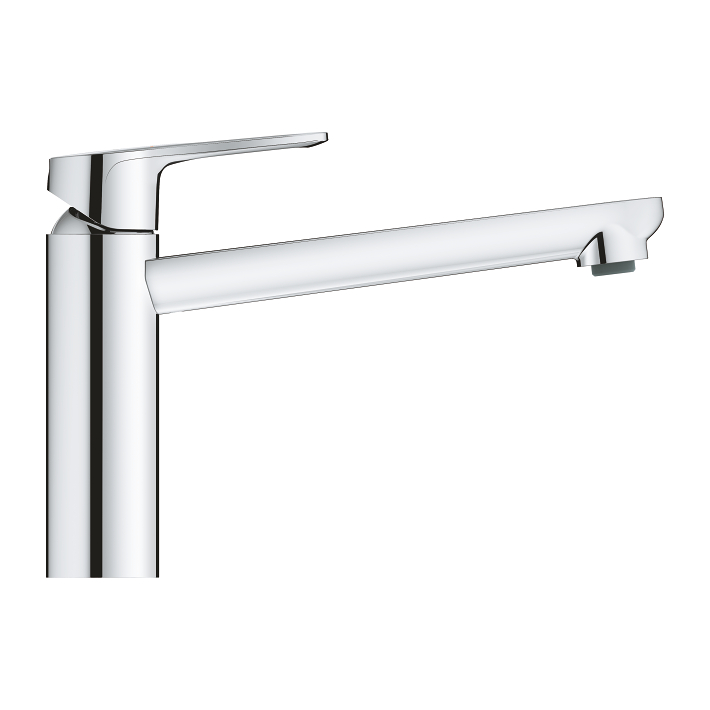 Start Flow - Kitchen Tap Medium Spout  - Chrome 2