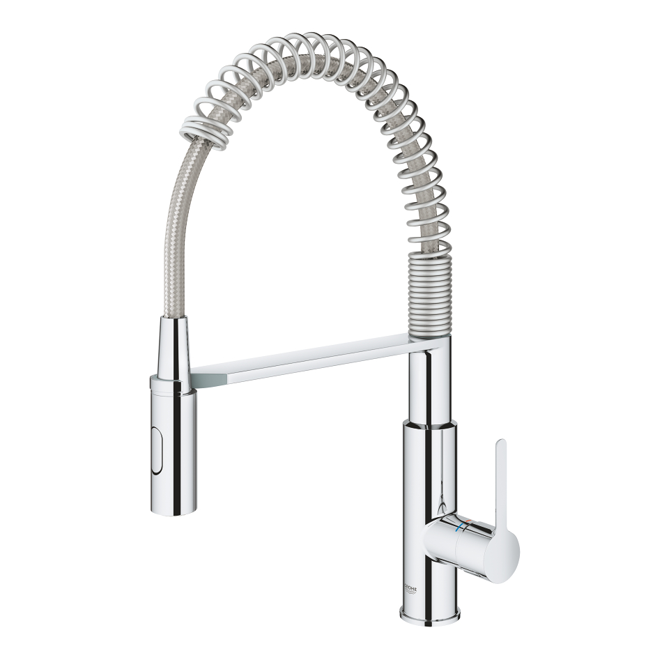 Bocca A S Per Miscelatore Grohe | Lunghezza 200 Mm | Finitura Cromo | Ricambio Originale - Foto 3
