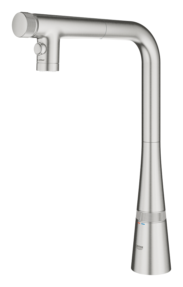 Sink mixer with SmartControl
