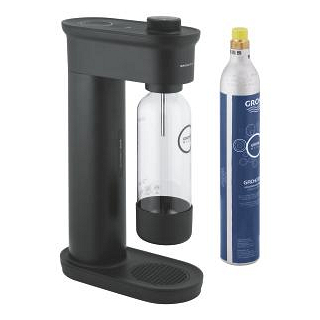 Thumbnail 2: GROHE Blue Fizz Wassersprudler, Starter Set (1 x Trinkflasche, 1 x CO₂ Flasche)