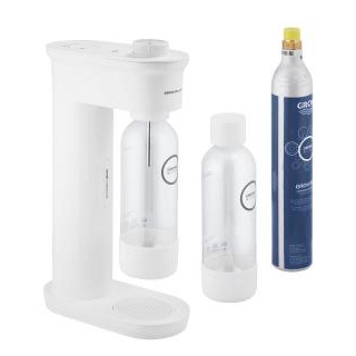 Thumbnail 2: GROHE Blue Fizz Wassersprudler, Duo Set (2 x Trinkflasche, 1 x CO₂ Flasche)