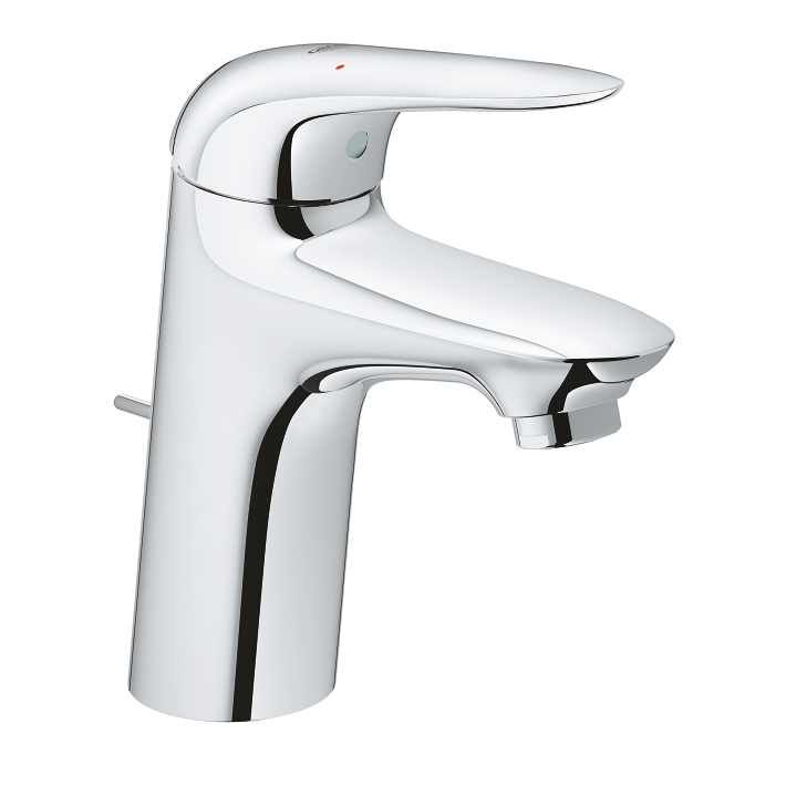 Wave - Basin Tap S-Size with Pop-up Waste Set - Chrome 1