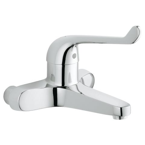 Single-lever safety basin mixer 1/2″