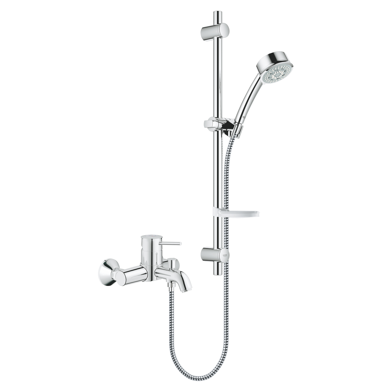 GROHE BauClassic Singlelever bath/shower mixer GROHE