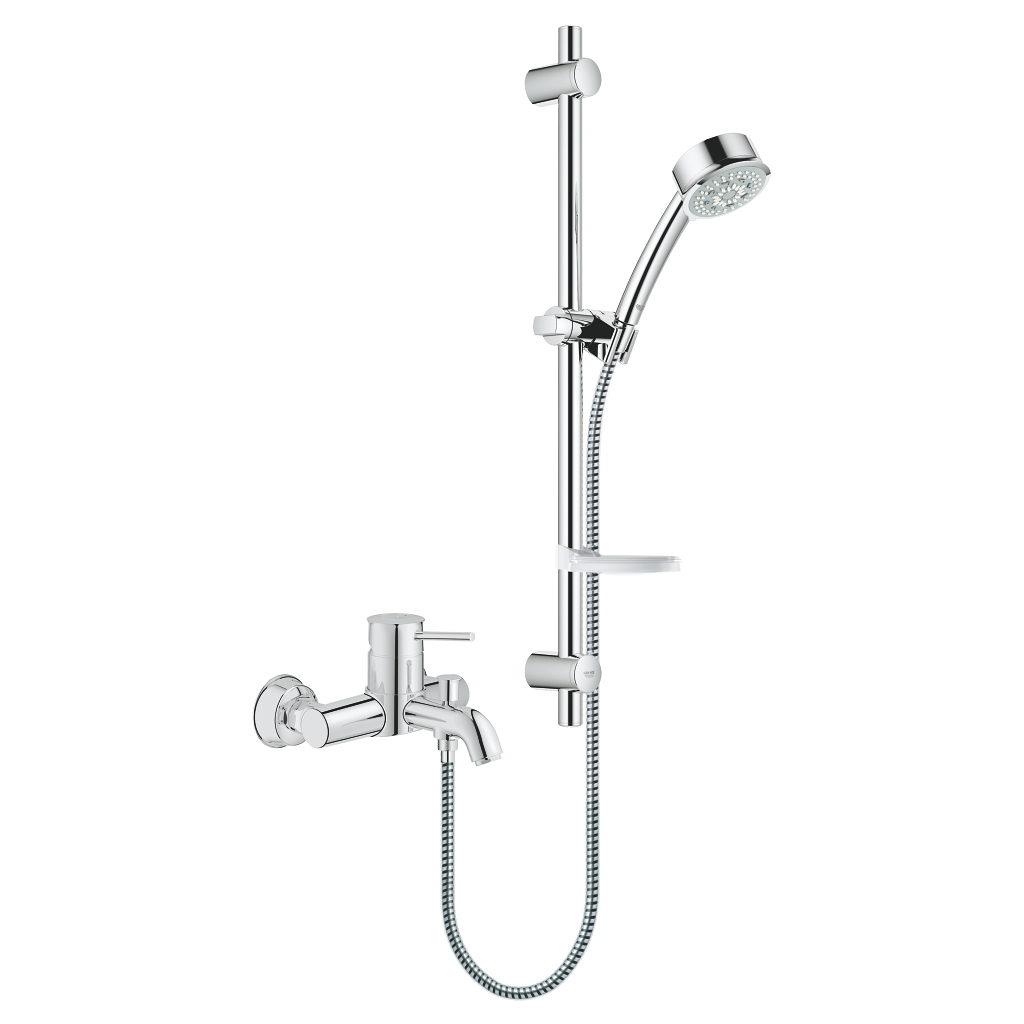 GROHE BauClassic Single-lever bath mixer 1/2″ | GROHE