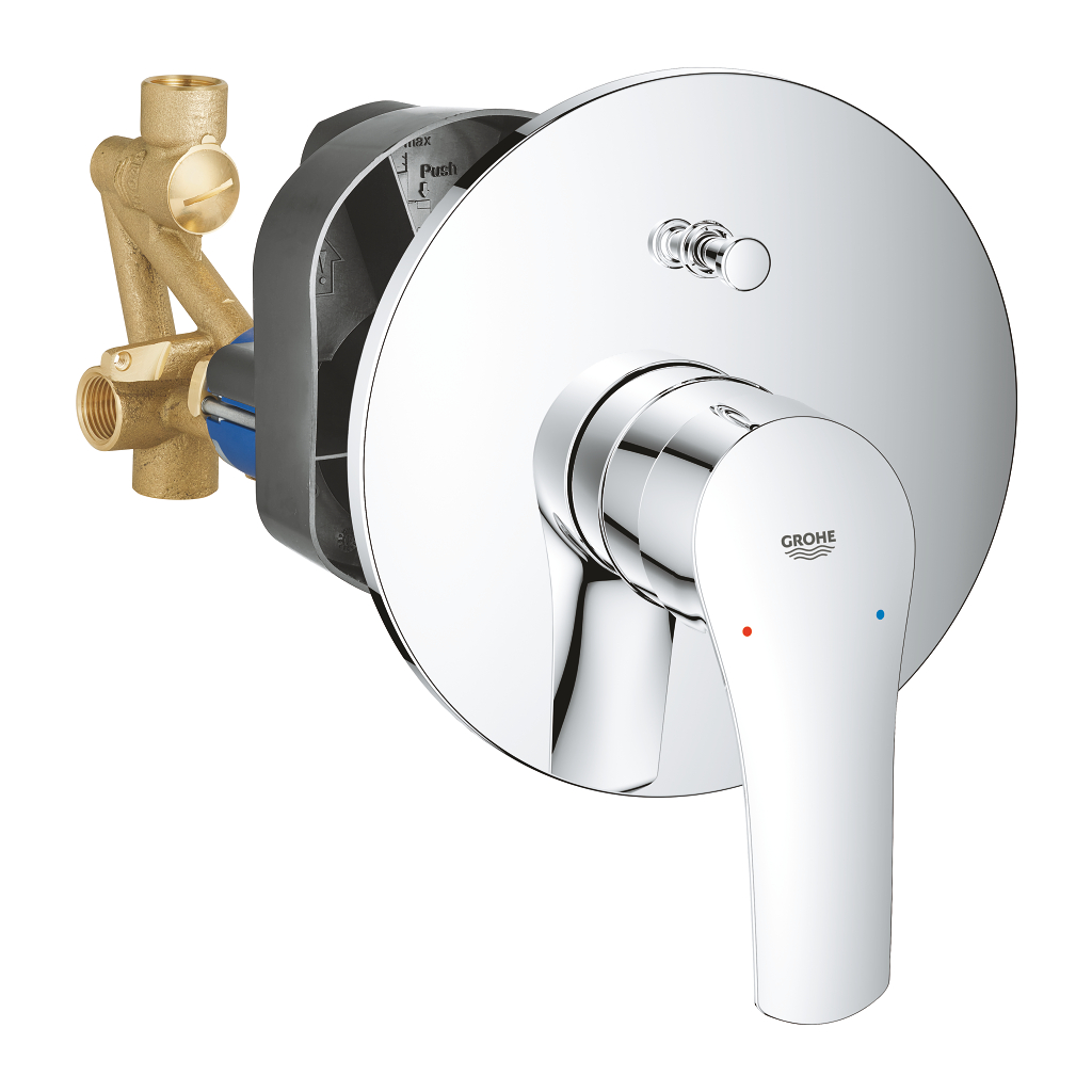 Eurosmart Single-lever bath mixer 1/2″ | GROHE