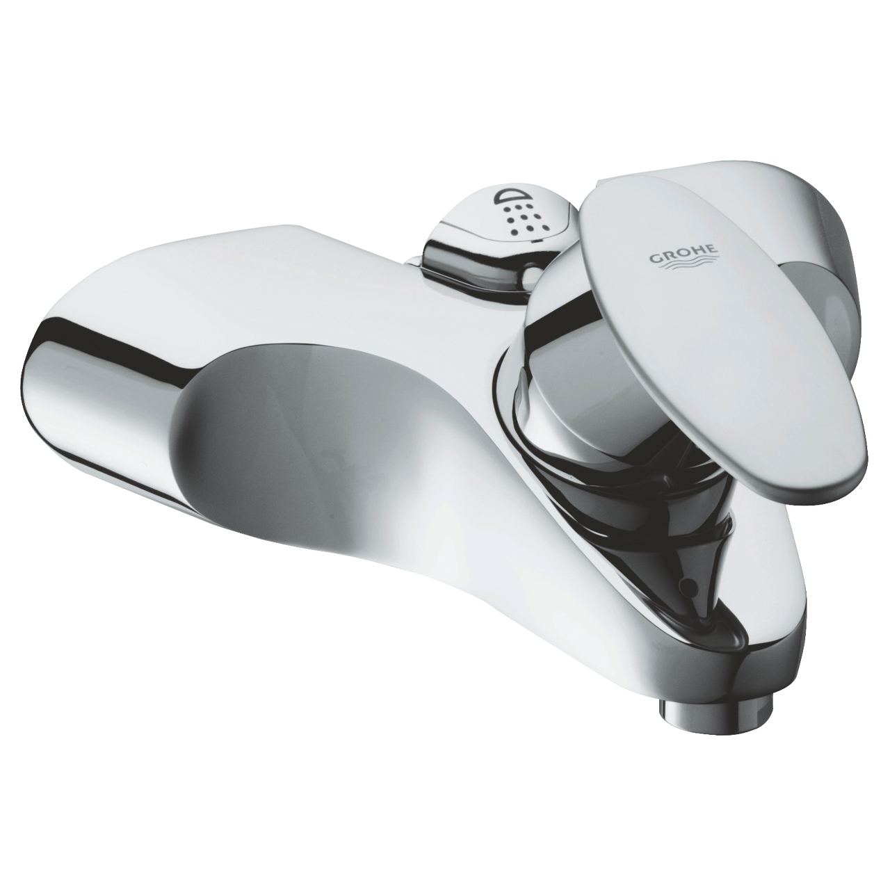 Grohe для ванной. Смеситель Grohe Taron. Grohe Taron 33524. Grohe Taron 33524ip0. Grohe Taron 33524ip0 - смеситель для ванны (хром - матовый хром).