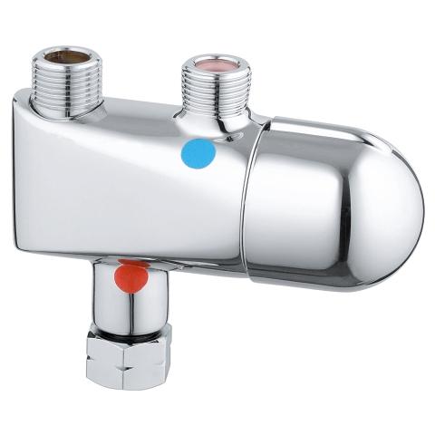 Grohtherm Micro Termisk skoldningsikring/ termostat til placering under håndvask