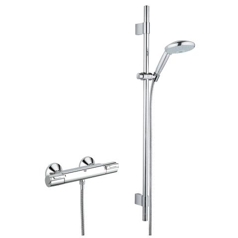 Rainshower Shower set 130 mm Classic with thermostat