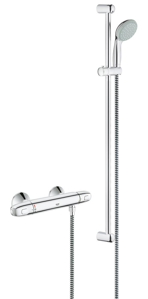 Thermostatic shower mixer 1/2