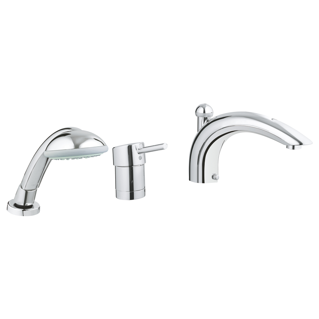 Concetto Three Hole Single Lever Bath Combination GROHE   34272000 1 1 