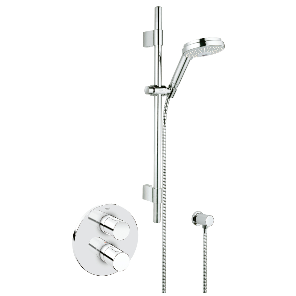 Grohtherm 3000 Cosmopolitan Thermostatic shower mixer 1/2″ | GROHE