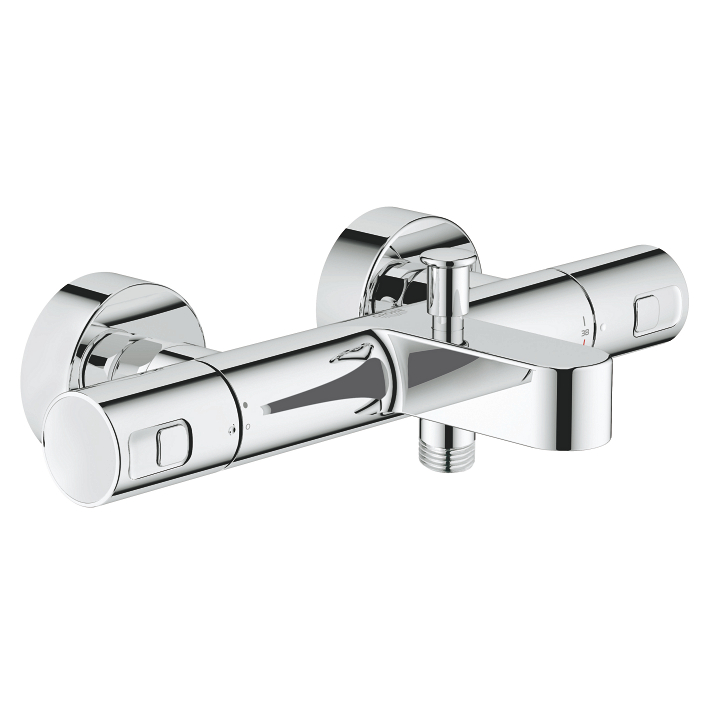 Precision Joy Thermostatic bath/shower mixer 1/2" 1