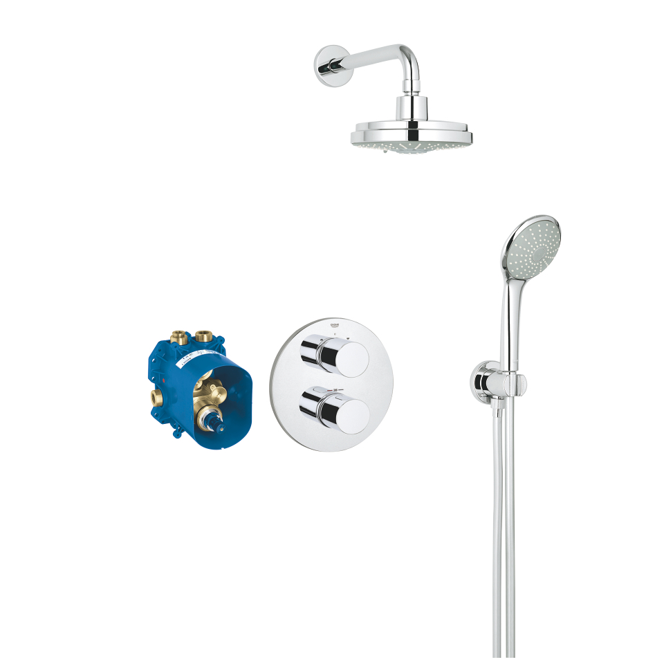 Grohtherm 3000 Cosmopolitan Perfect shower set with Rainshower