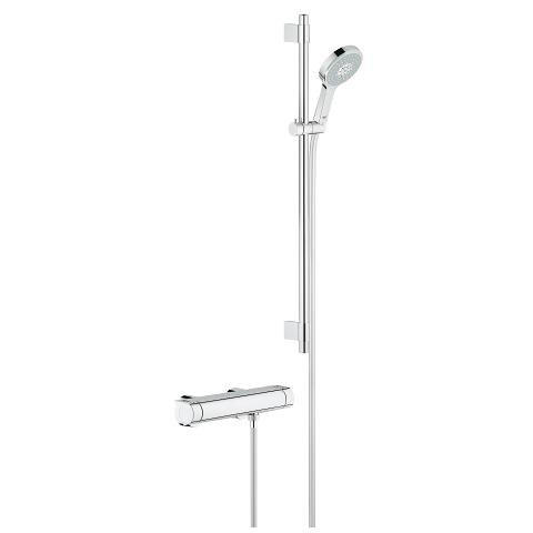 Grohtherm 2000 Thermostatic shower mixer 1/2″ with shower set