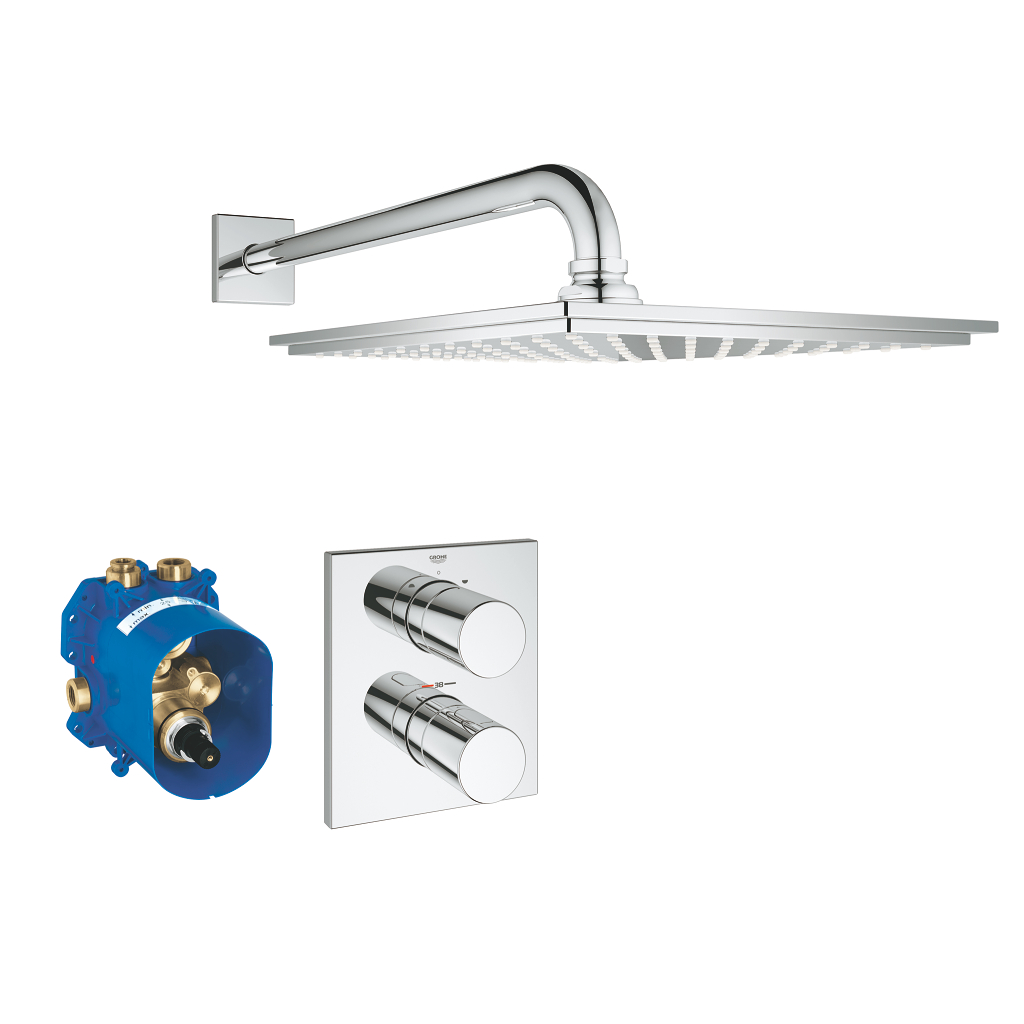 Grohtherm 3000 Cosmopolitan Perfect shower set with Rainshower Allure