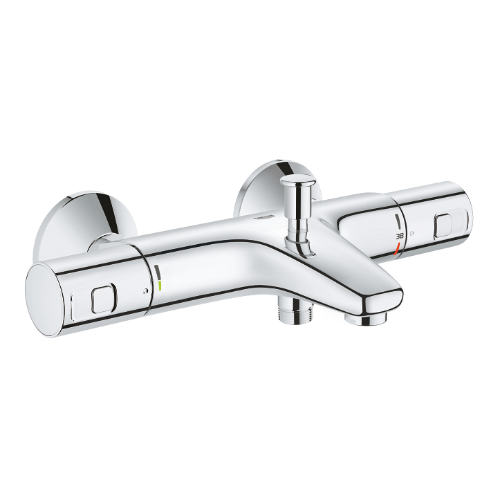 Precision Start Thermostatic bath/shower mixer 1/2" 1