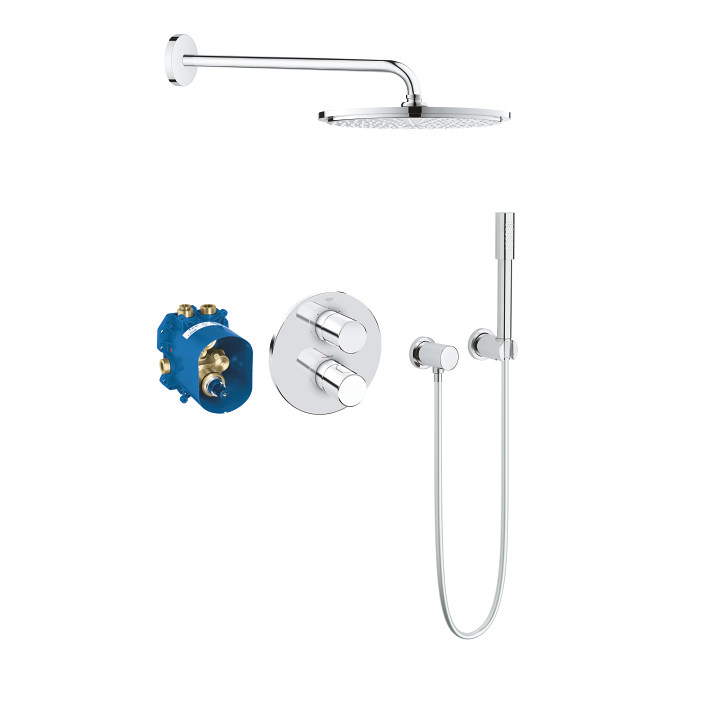 Grohtherm 3000 Cosmopolitan Perfect shower set with Rainshower