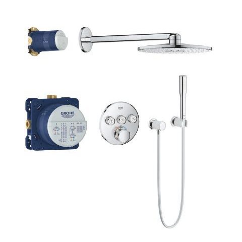 Perfect shower set with Rainshower SmartActive 310