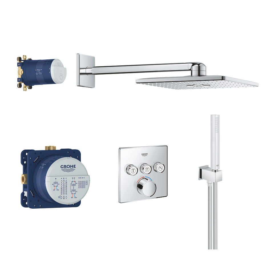 SmartControl Duschsystem Unterputz | GROHE